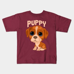 Puppy Cute Kids T-Shirt